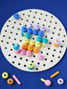 Kids Pegboard Game