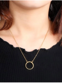 Pendant Ring Necklace