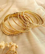 Gold Plated Bangles