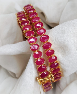 Ruby bangles