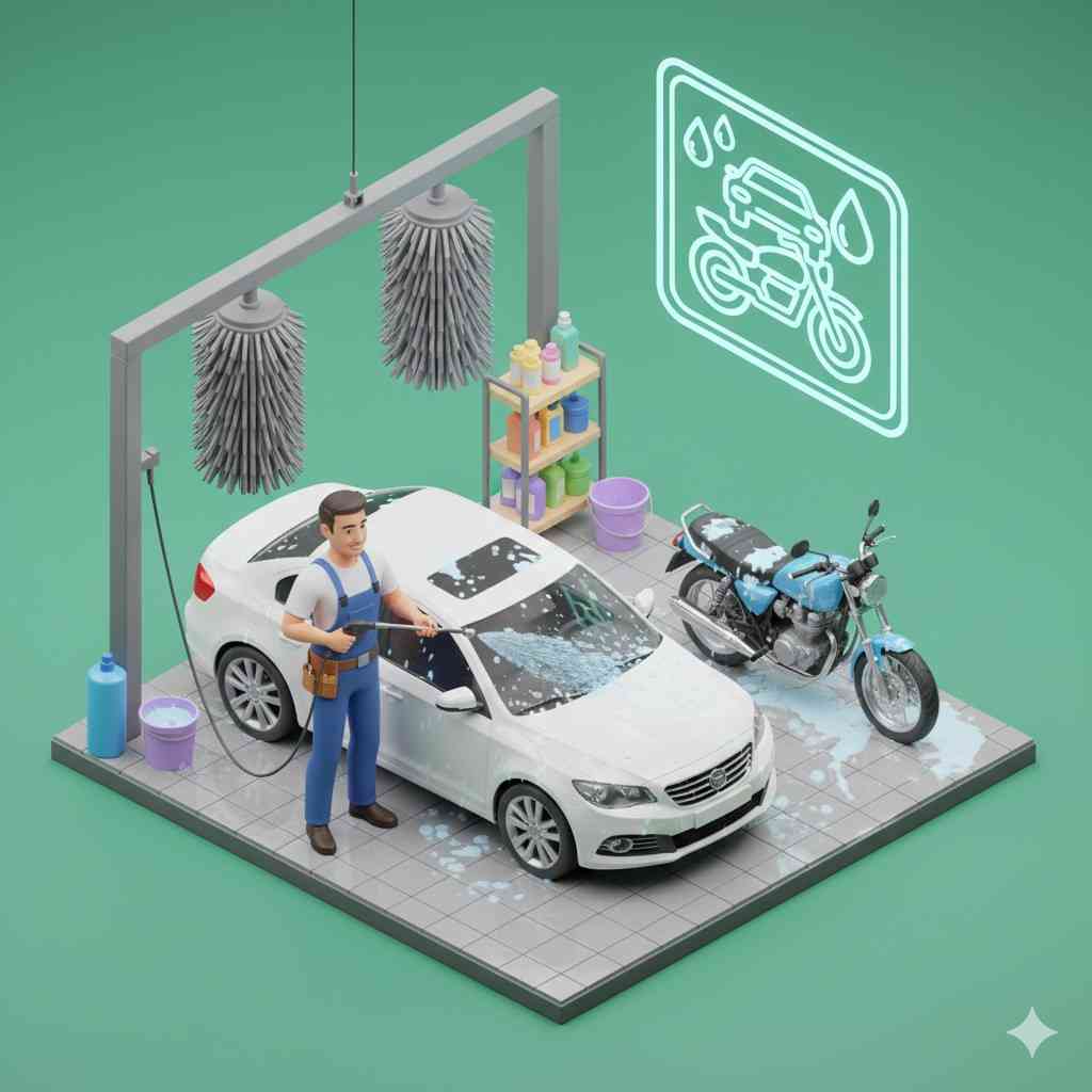 Car & Bike Wash Center