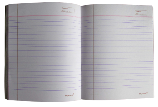 2 Lines Notebook