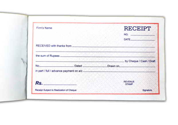 Receipt Book