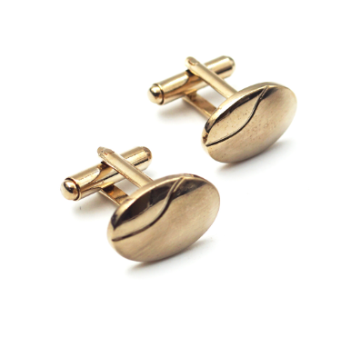 Gold Cufflinks