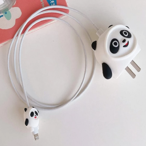 Cartoon Design Case for Apple Adapter