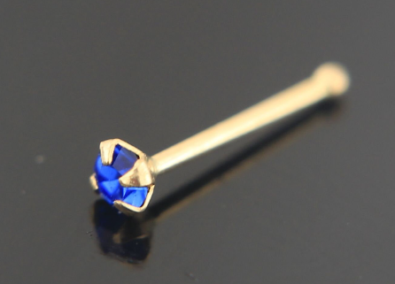 Gemstone Nose Ring