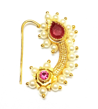 Maharashtrian Nath Nose Ring