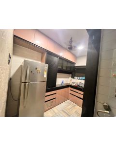 L SHAPE MODULAR KITCHEN 