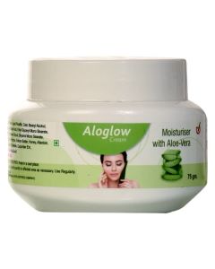 Aloglow Cream 75gm in 1 container - Davaindia