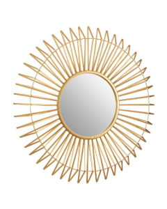 Golden Iron Decorative Mirror