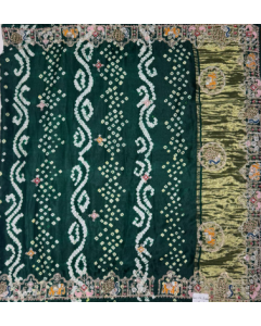 Tevar Bandhani Saree