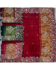 Tevar Bandhani Saree
