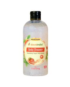 Shower Gel Body Cleanser Strawberry Yogurt with beats 