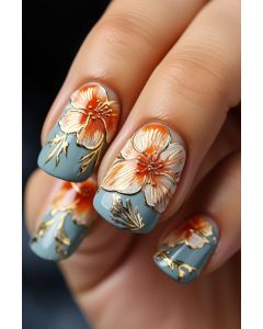 Botanical Paradise Nails