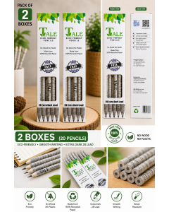 TALE Eco-Friendly 2B Dark Lead pencils (Pack of 2 Boxes)