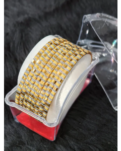 Diamond Gold Bangles