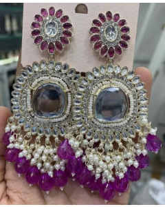 Traditional Kundan Earing