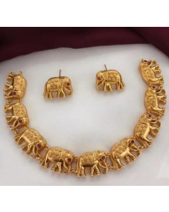 Elephant Necklace Set