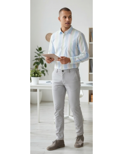 Men’s Striped Casual Shirt