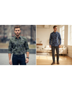 Men’s Printed Casual Shirt