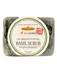 Soap Basil Scrub (Khadi-Davaindia)