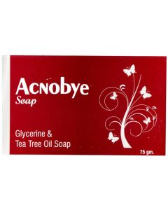 Acnobye Soap 75gm pack - Davaindia