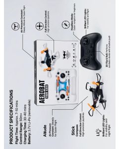 Aerobat Four-Axis Mini Drone