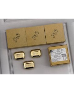 Golden earbuds 
