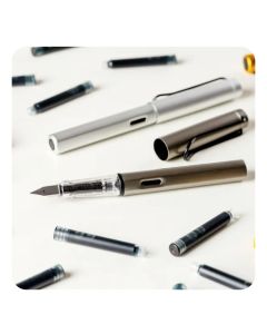 Refillable ink pens