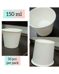 Disposable cups (150 ml)