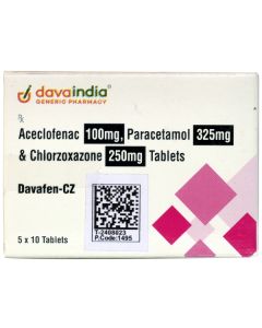 Davafen CZ Tablet 10 tablets in 1 stri