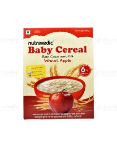 Baby Cereal Wheat Apple - 350 gm (6+ Month)