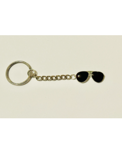 Aviator Metal Keychain