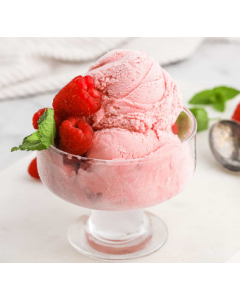 Raspberry Ice Cream Cup