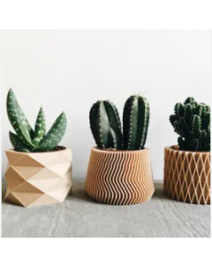 Wooden Planters Small Pot