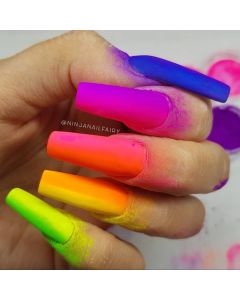 Neon Power Nails