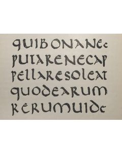 Uncial Calligraphy
