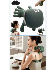 Hands-Free Wearable Neck Massager