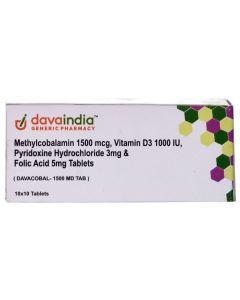 Davacobal 1500 MD Tablet 10 tablets