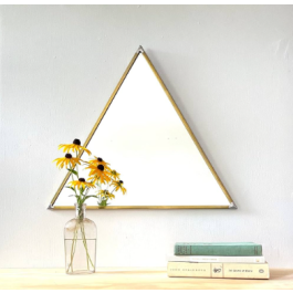 Triangle Shape Mirror